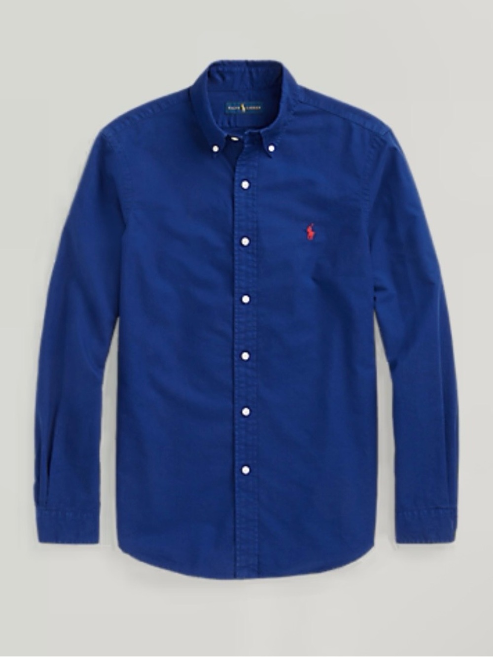 Polo Ralph Lauren Slim Fit Garment-Dyed Oxford Shirt